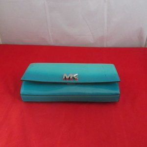 Michael Kors Mott Large East West Patent Leather Clutch